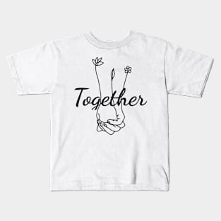 Together forever, black version, 2022 Kids T-Shirt